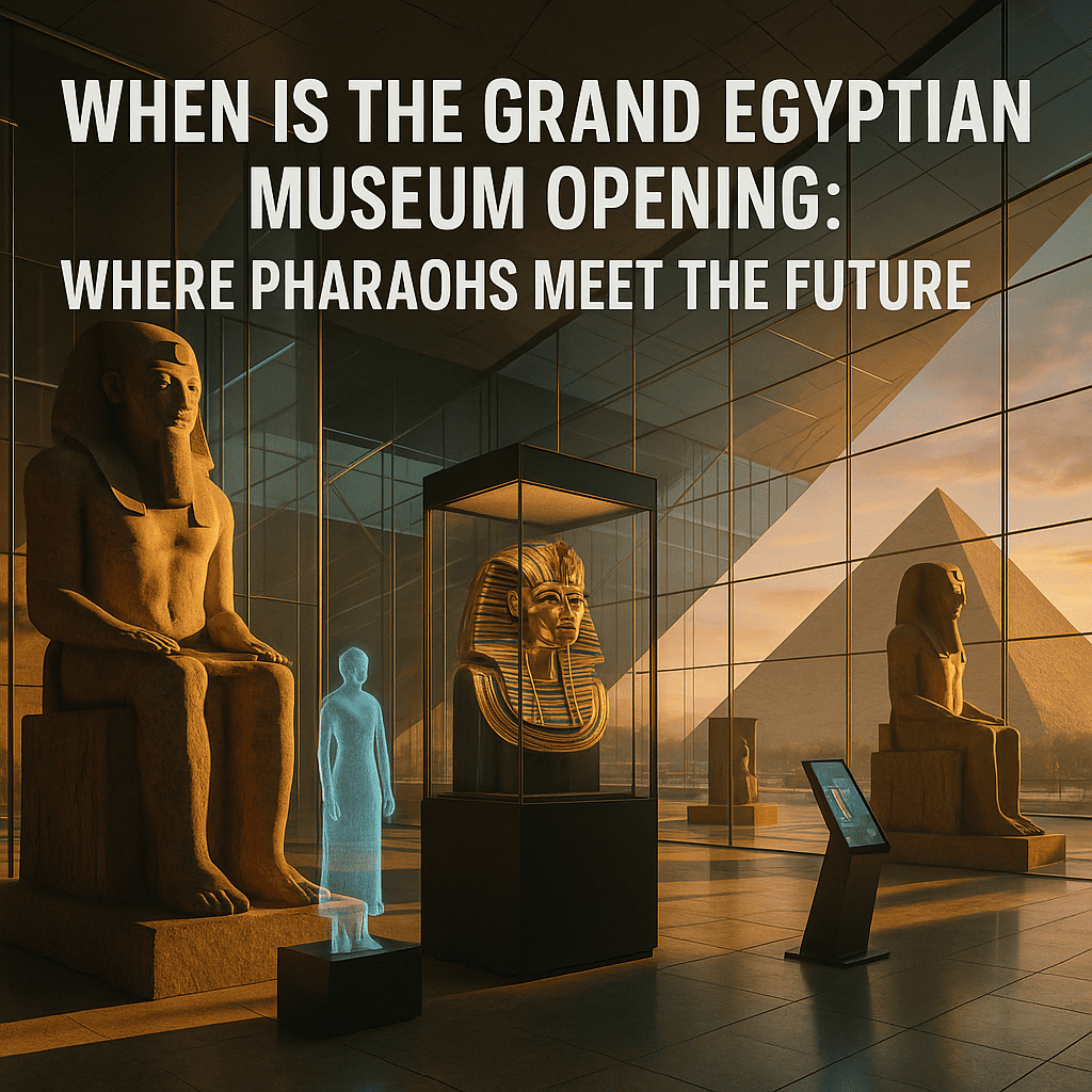 When is the grand Egyptian museum opening When is the grand Egyptian museum opening